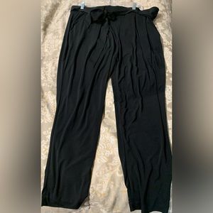 Express Black ankle loose fit pants xl